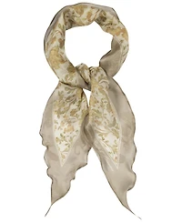 Lauren Ralph Floral Large Diamond Scarf