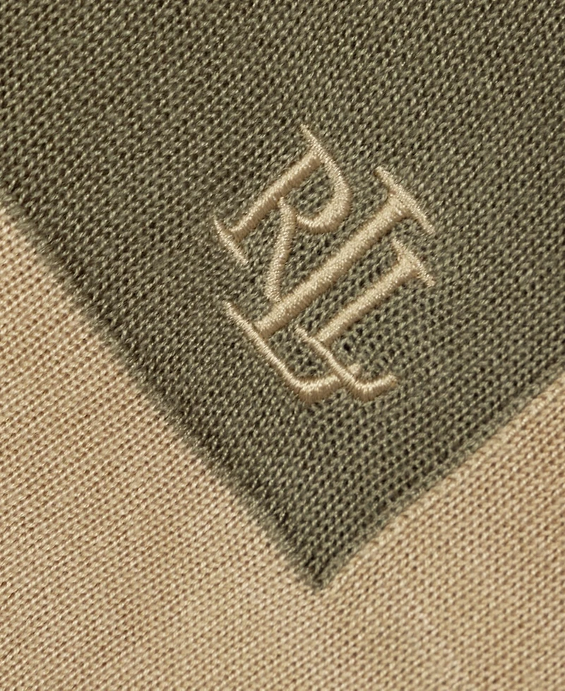 Lauren Ralph Lauren Tissue Weight Border Ruana