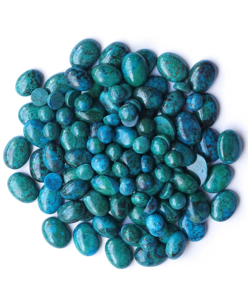 American West Jewelry Sterling Silver Chrysocolla Feather Heart Pendant Enhancer