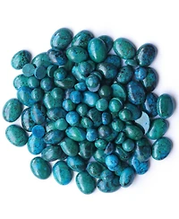 American West Jewelry Sterling Silver Chrysocolla Feather Heart Pendant Enhancer