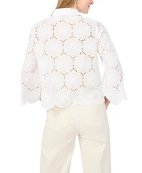 Vince Camuto Women's Long-Sleeve Collared Shirt