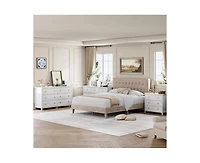 gaomon 7 Drawer Tall Dresser for Bedroom, Modern Freestanding Wood Storage Chest of Drawers