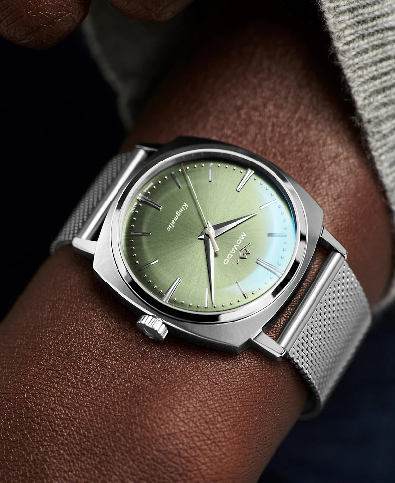 Movado Men's Kingmatic Swiss Automatic Stainless Steel Watch 35mm