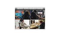 Flynama Massage Gaming Chair with Footrest,Ergonomic Gamer Chair