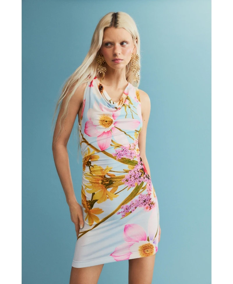 Desigual Women's Sleeveless printed dress