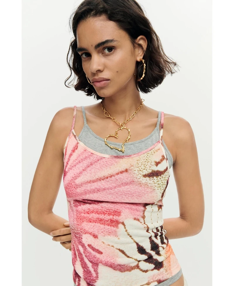 Desigual Women's 2-in-1 Strappy Top