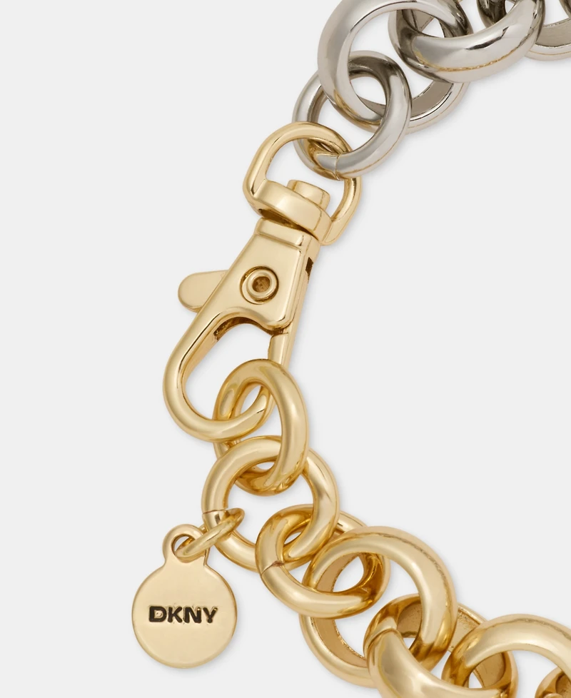 Dkny Round Chain Link Bracelet