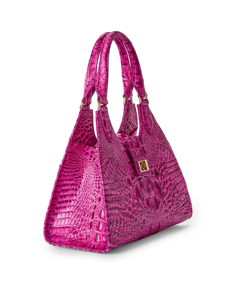 Brahmin Adrian Melbourne Small Leather Satchel