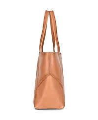 Old Trend Wishbone Extra-Large Leather Carryall Tote Handbag