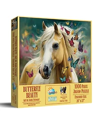 SunsOut Butterfly Beauty 1000 piece Jigsaw Puzzle for Adults