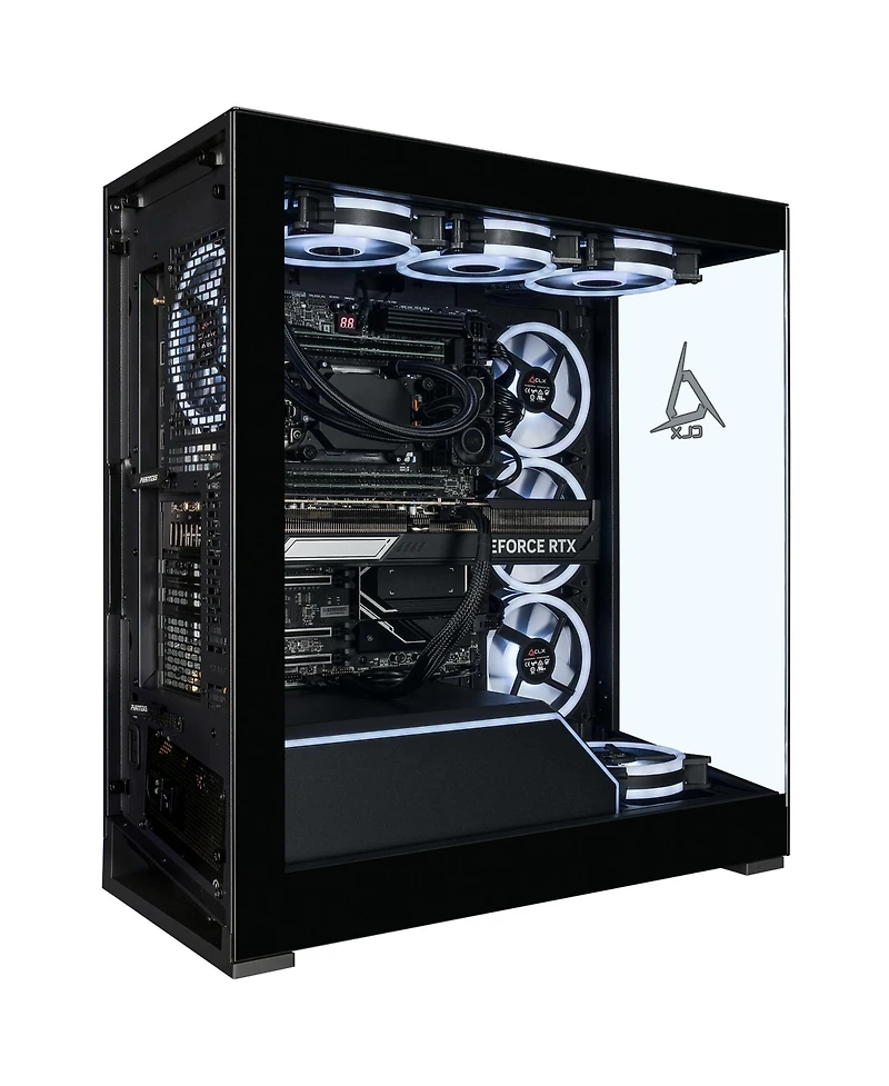 Clx Horus Creator Workstation-Liquid Cooled Amd Ryzen Threadripper 9980X 3.2GHz 64-Core, 256GB DDR5, Rtx 5090 32GB, 4TB Ssd, WiFi, Windows 11 Pro