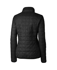 Cutter & Buck Women's Black San Francisco Giants Rainier PrimaLoft Eco Full-Zip Puffer Jacket