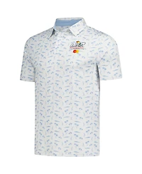 Flomotion Men's Cream Arnold Palmer Invitational Polo Shirt