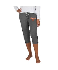 Concepts Sport Women's Charcoal San Francisco Giants Quest Knit Capri Pants