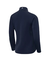 Antigua Women's Navy Michigan Wolverines 2026 Ncaa Men's Basketball National Champions Generation Full-Zip Jacket