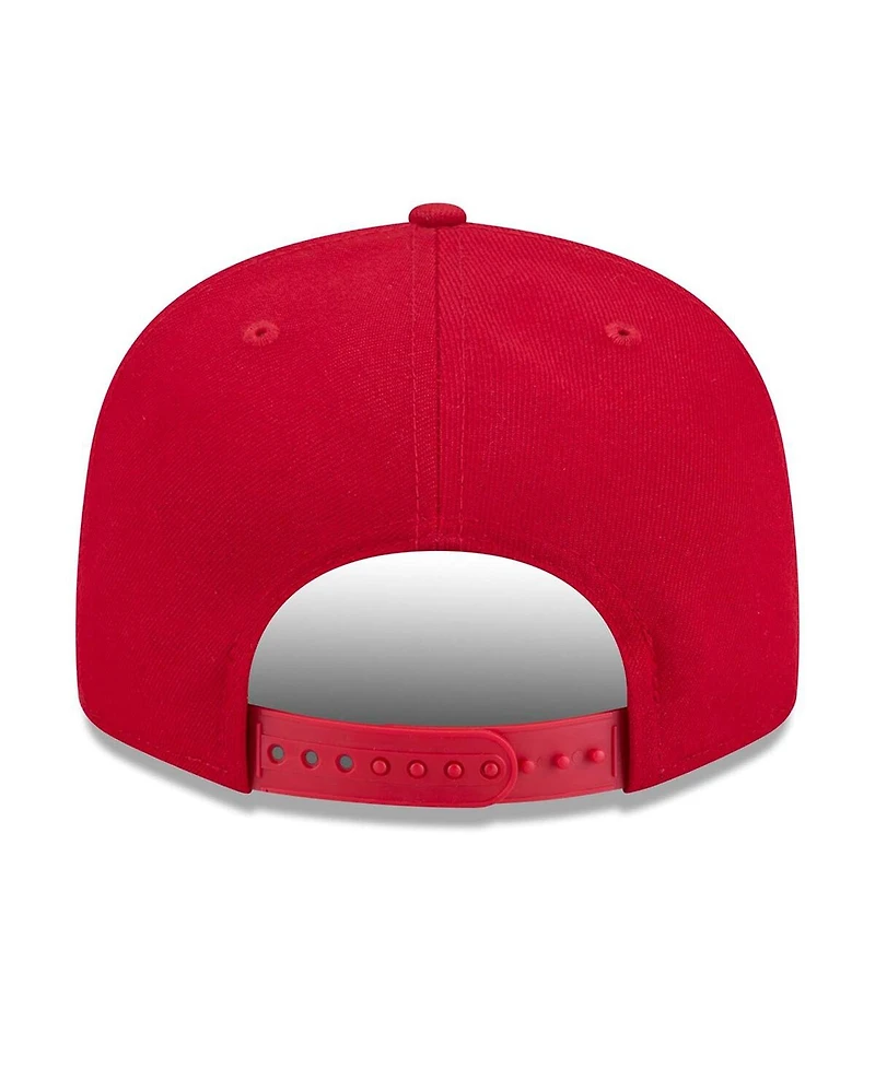 New Era Big Boys and Girls Red Texas Rangers 2026 City Connect 9FIFTY Snapback Hat