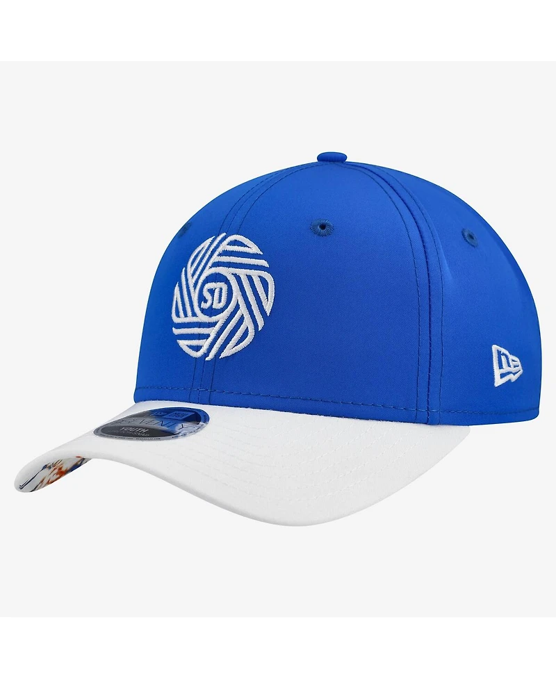 New Era Big Boys and Girls Blue San Diego Fc Jersey Hook 9SEVENTY Adjustable Hat