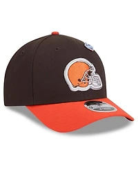 New Era Men's Brown/Orange Cleveland Browns 2026 Nfl Draft 9FORTY M-Crown Adjustable Hat