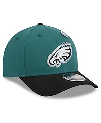 New Era Men's Midnight Green/Black Philadelphia Eagles 2026 Nfl Draft 9FORTY M-Crown Adjustable Hat
