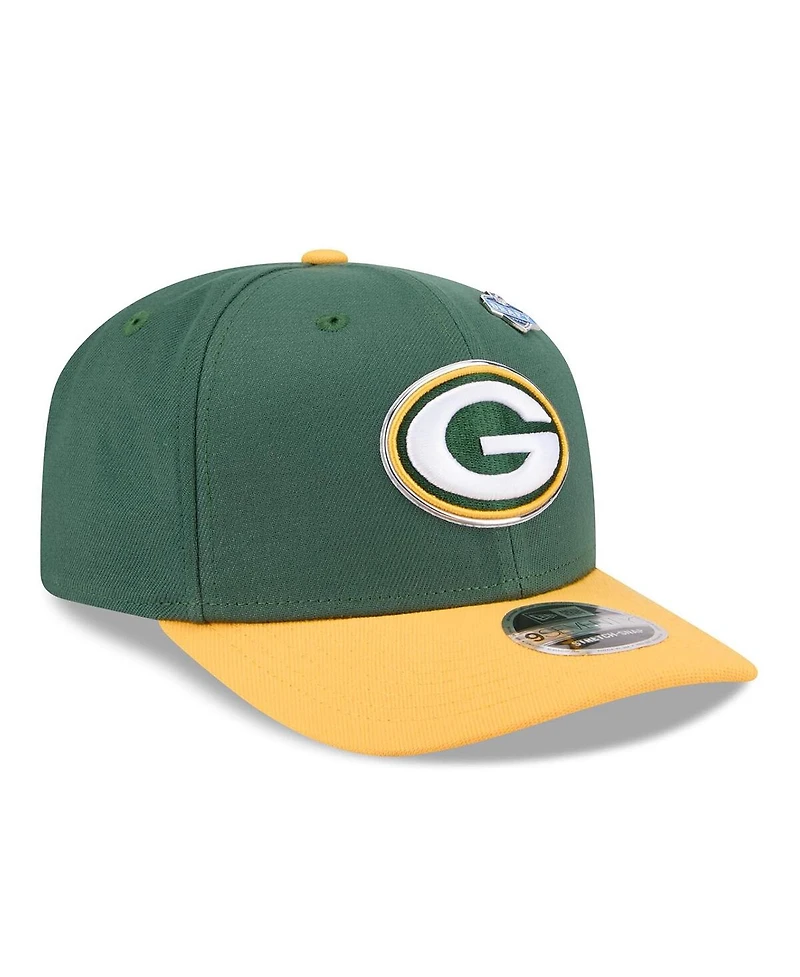 New Era Men's Green/Gold Green Bay Packers 2026 Nfl Draft 9SEVENTY Adjustable Hat