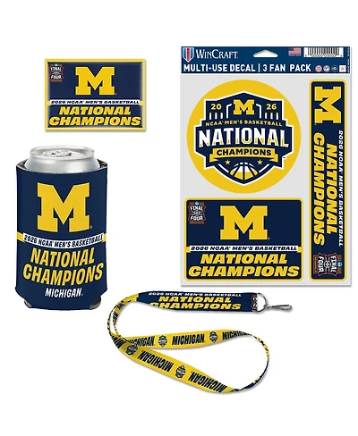 Wincraft Ncaa Men's Basketball National Champions Fan Pack