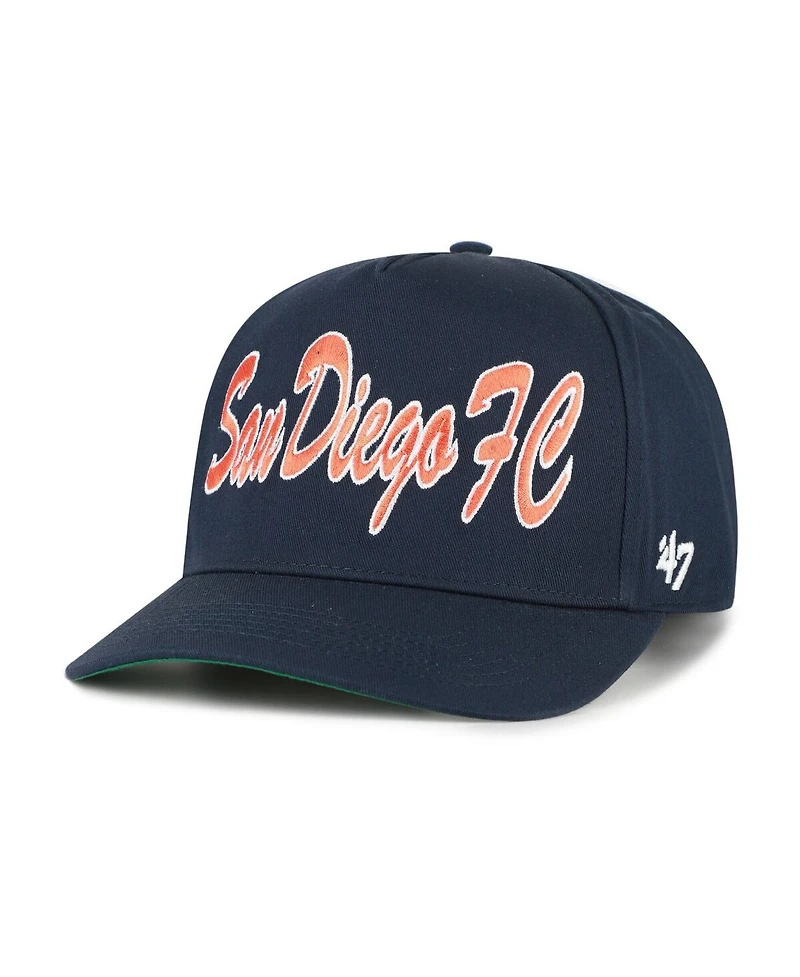 '47 Brand Men's Navy San Diego Fc Brush Mark Hitch Adjustable Hat
