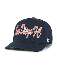 '47 Brand Men's Navy San Diego Fc Brush Mark Hitch Adjustable Hat