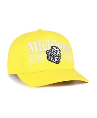 '47 Brand Men's Maize Michigan Wolverines Script Fade Hitch Adjustable Hat