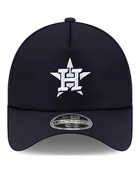 New Era Men's Navy Houston Astros 2026 Batting Practice Apex 9FORTY Adjustable Trucker Hat