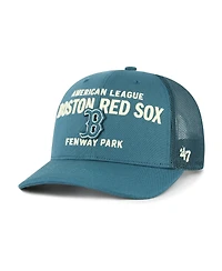 '47 Brand Men's Teal Boston Red Sox Contemporary Hitch Adjustable Trucker Hat