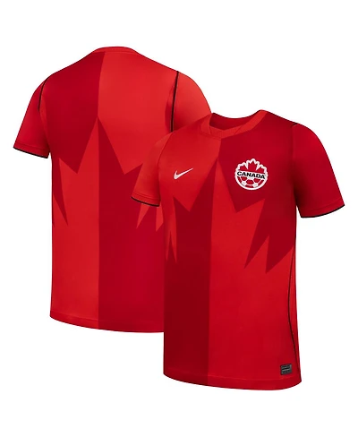Nike Big Boys and Girls Red Canada Soccer 2026 Home Stadium Replica Jersey