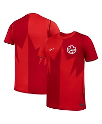 Nike Big Boys and Girls Red Canada Soccer 2026 Home Stadium Replica Jersey
