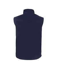 Cutter & Buck Men's Navy Yale Bulldogs Charter Eco Full-Zip Vest