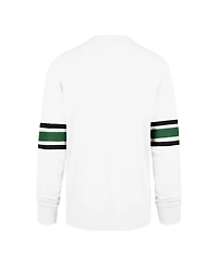 '47 Brand Men's White New York Jets Gridiron Throwback Premier Brex Long Sleeve T-Shirt
