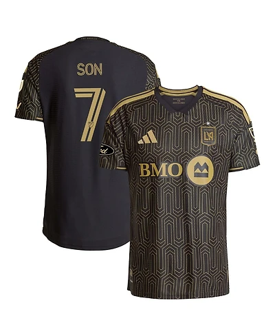 Adidas Men's Son Heung-Min Black Lafc 2026 Primary Kit On-Field Authentic Patch Jersey