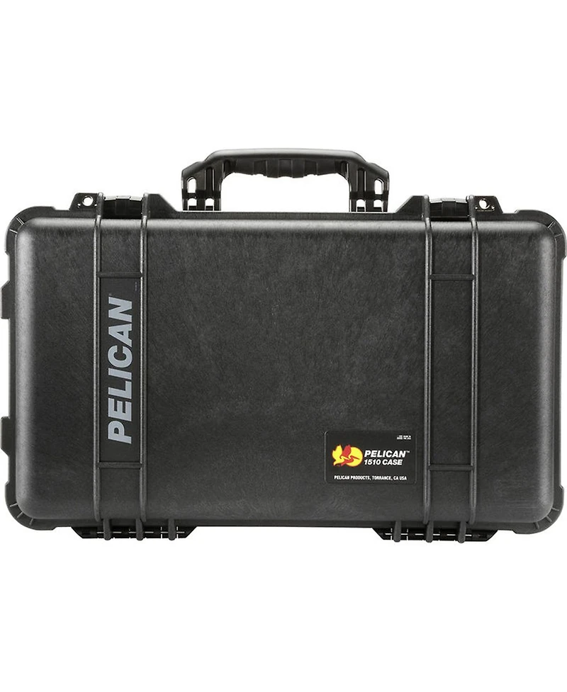Pelican 1510SC Watertight Wheeled Carry On Hard Studio Case with Padded Foam Dividers