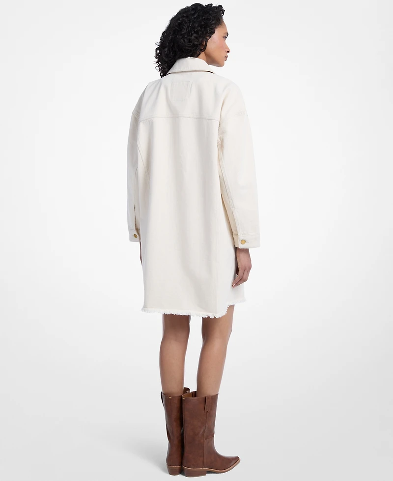Michael Kors Women's Oversized Denim Coat
