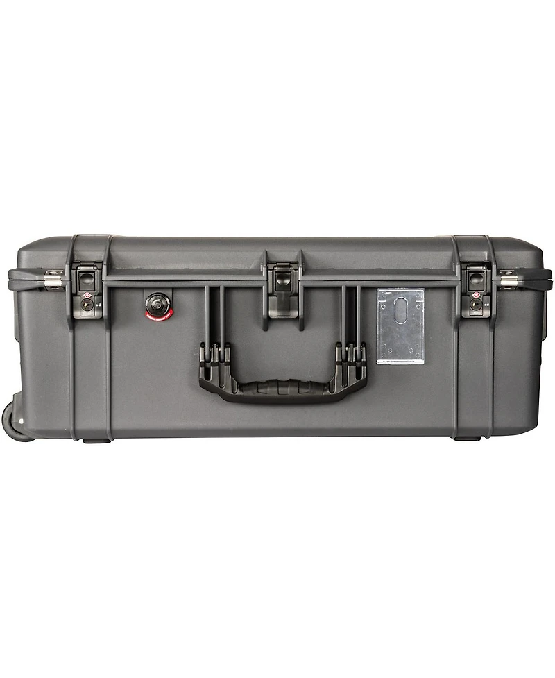 Pelican 1595TRVL Wheeled Waterproof Air Travel Case with Lid Organizer and Packing Cubes