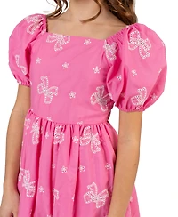 Rare Editions Girls 7-16 Short-Sleeve Dress