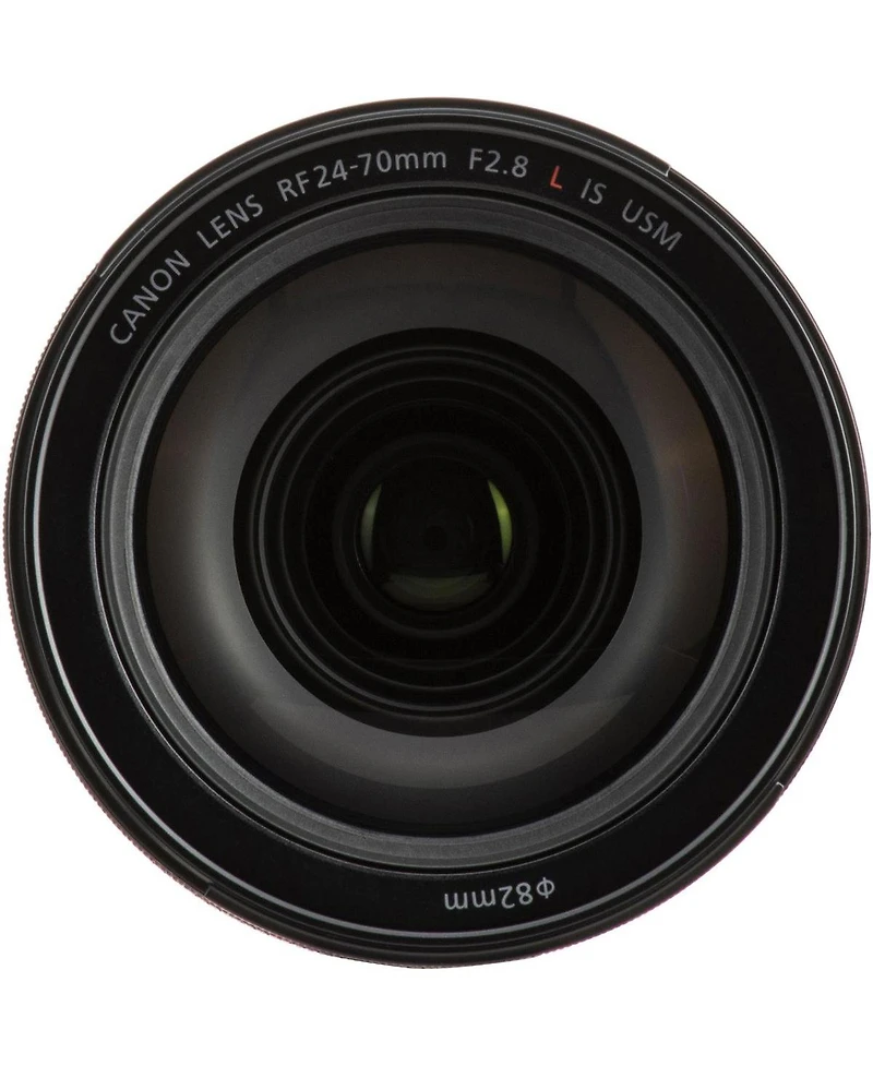 Canon Rf 24-70mm f/2.8 L Is Usm Lens, Bundle with Share: Takama Flip-Zip 4-Section Aluminum Multi-Functional Photo Tripod/Monopod, Cleaning Kit