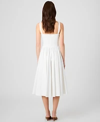 French Connection Women's Fitted Bodice Midi Dress