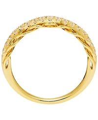 Macy's Diamond Band Ring (1/4 ct. t.w.) in 10k Yellow Gold