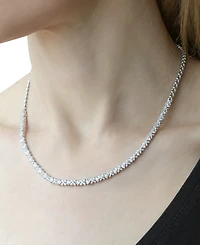 Wrapped in Love Diamond Necklace (2 ct. t.w.) in Sterling Silver