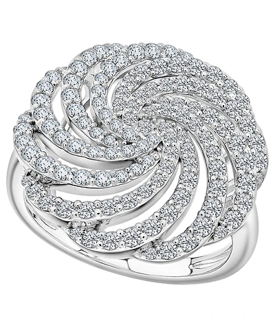 Wrapped in Love Diamond Swirl Ring (1 ct. t.w.) in 14k White Gold