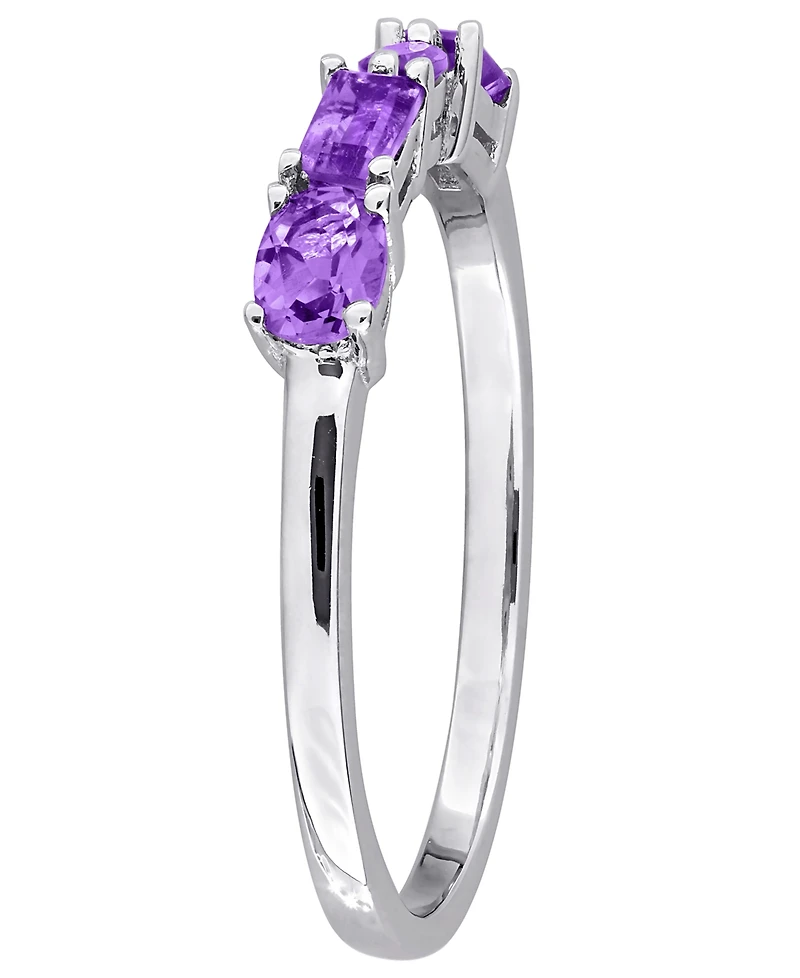 Macy's Amethyst (3/8 ct. t.w.) Ring Sterling Silver (Also Available Blue Topaz)