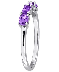 Macy's Amethyst (3/8 ct. t.w.) Ring Sterling Silver (Also Available Blue Topaz)