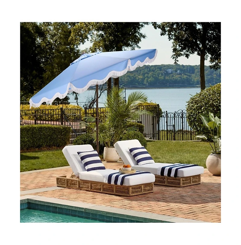 Augusta Home Torsa 9 Ft Crank Umbrella