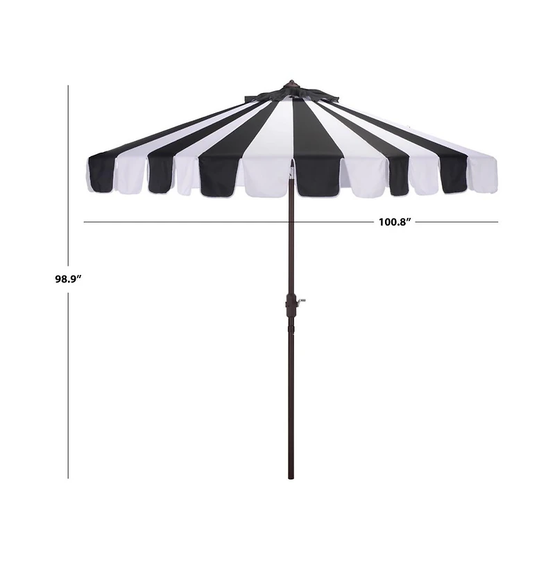 Augusta Home Mezze 9 Ft Crank Umbrella