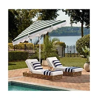 Augusta Home Lucerna 9 Ft Crank Umbrella