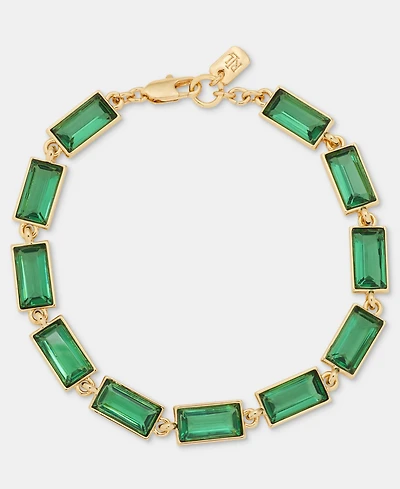 Lauren Ralph Lauren Baguette Stone Flex Bracelet